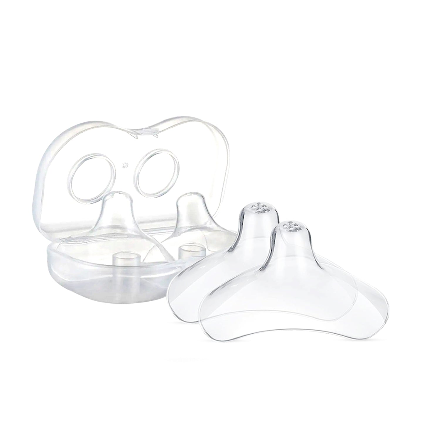 Nipple Shields Soft Protector - Ultra Thin & Soft Semi Circle Shape