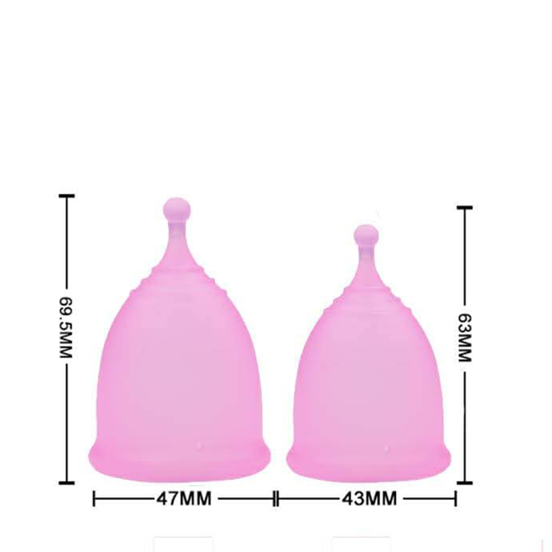 Imported Menstrual Cup Black Small Large Silicone Cups / Period Cup Silicone Feminine Care Female Fairy Hygiene.