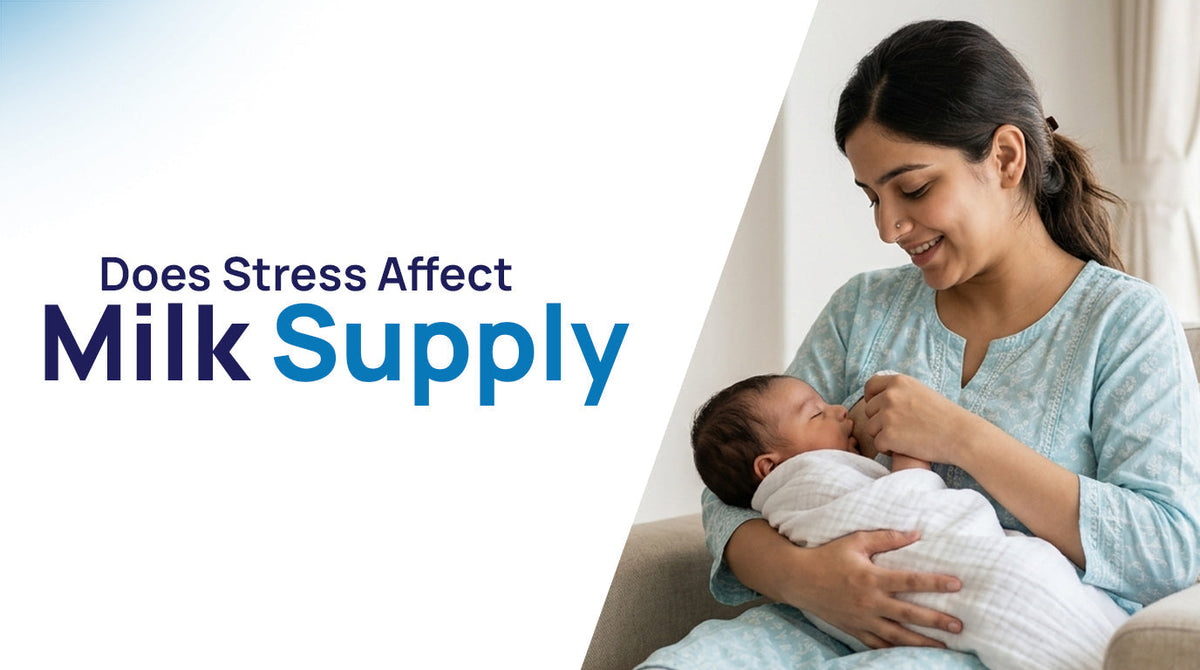 Does stress affect milk supply