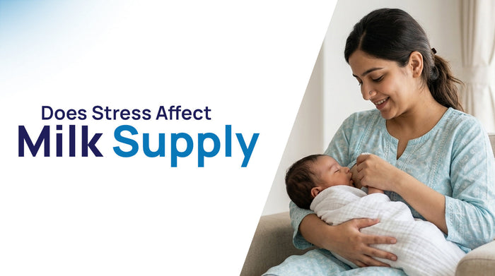 Does stress affect milk supply