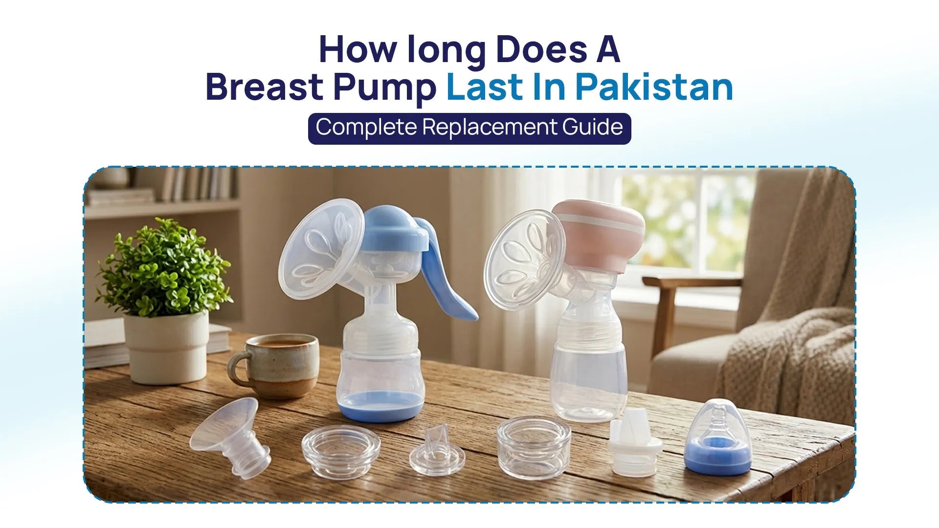 How long does a breast pump last in Pakistan