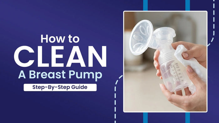 How to clean a breast pump
