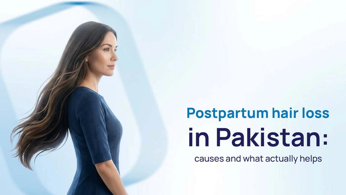 Postpartum hair loss 