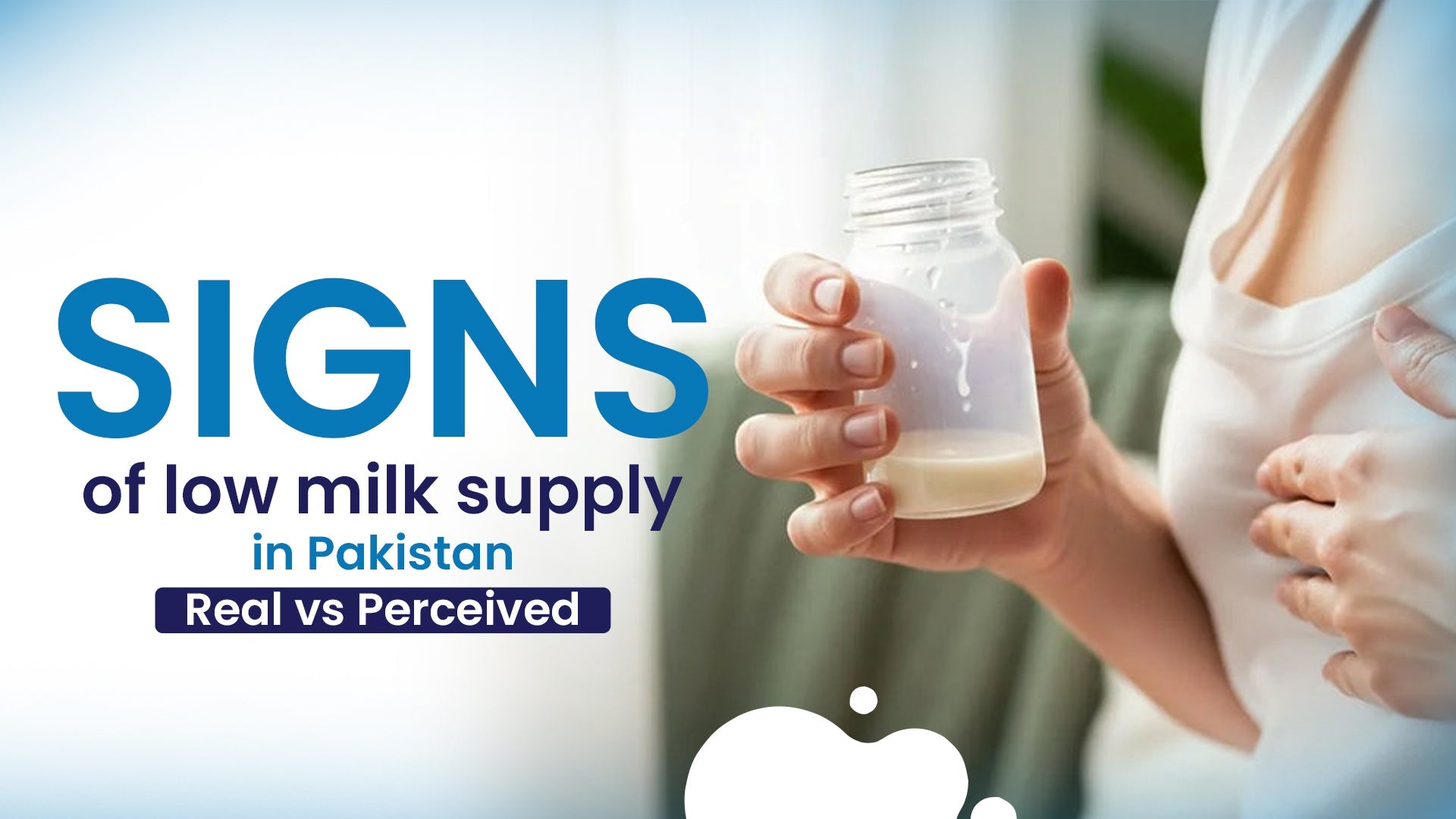 Signs of low milk supply