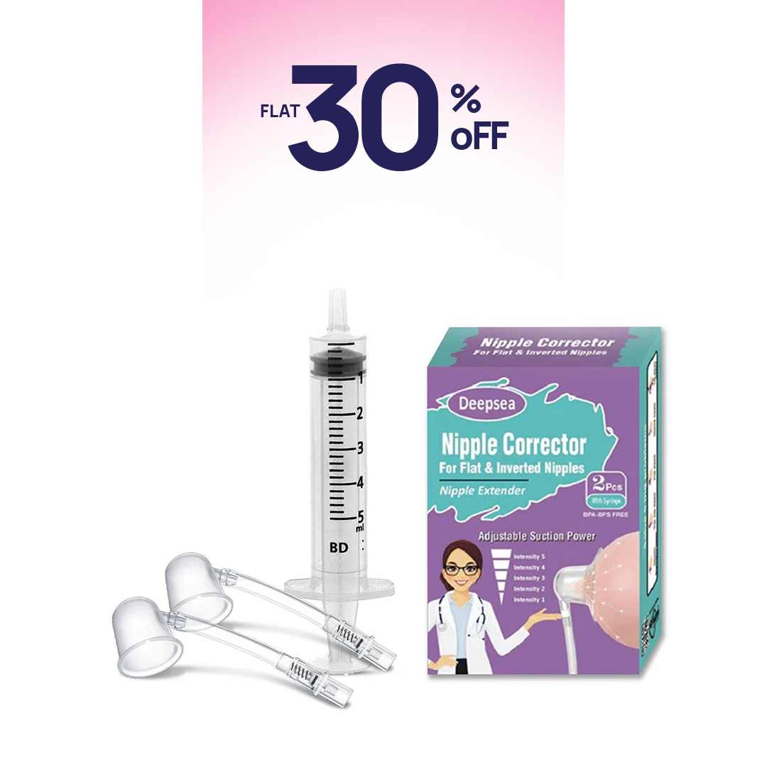 Nipple Aspirator Corrector Day Use| Flat Inverted Fix