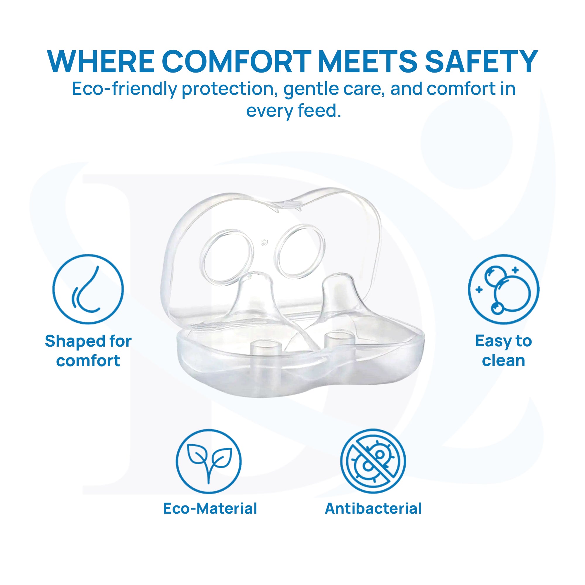 Deepsea Nipple Protector Shield - Semi Circle