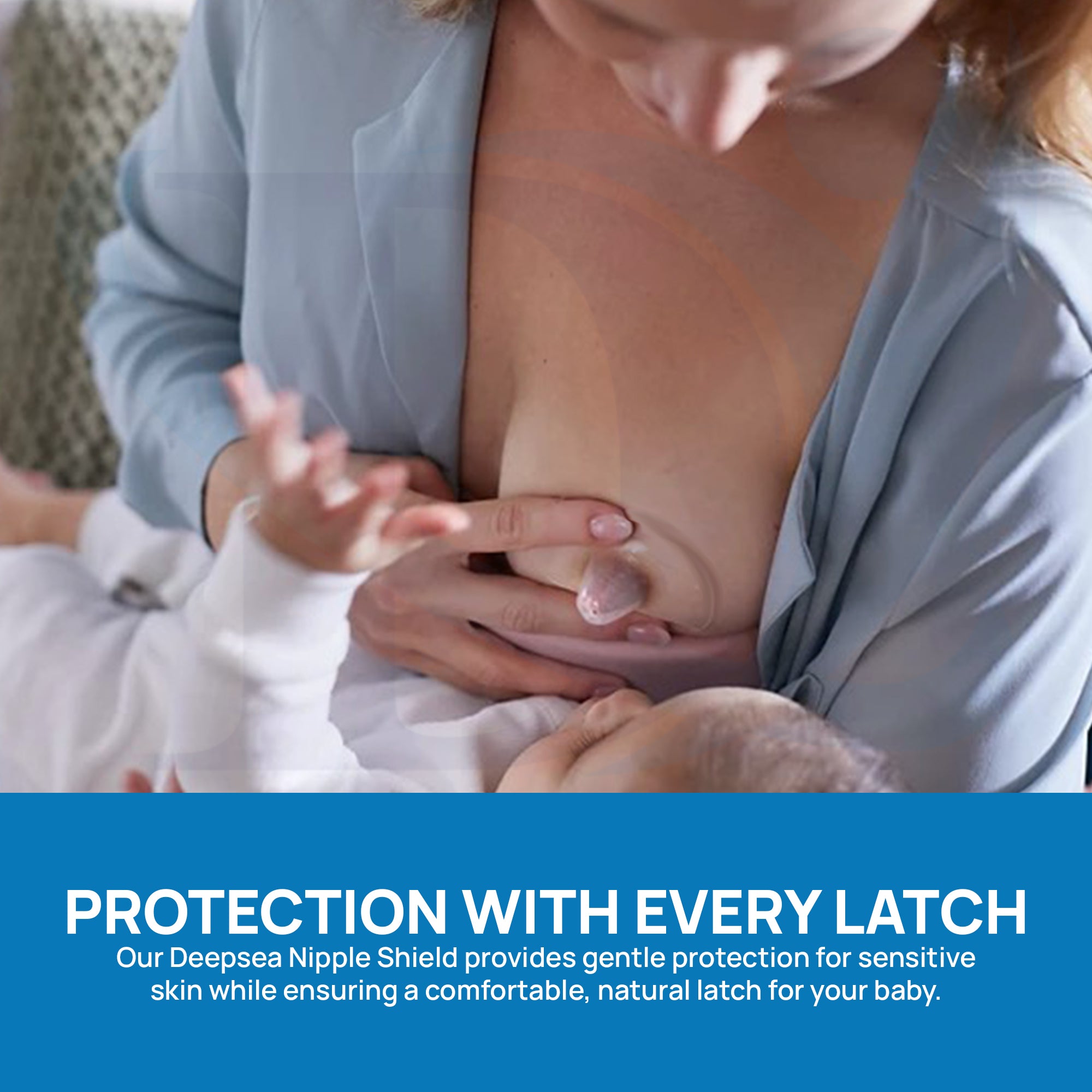 Deepsea Nipple Protector Shield - Semi Circle