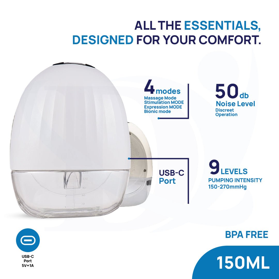 Deepsea Premium Wearable Breast Pump 160° Care Edition - Deepsea Care