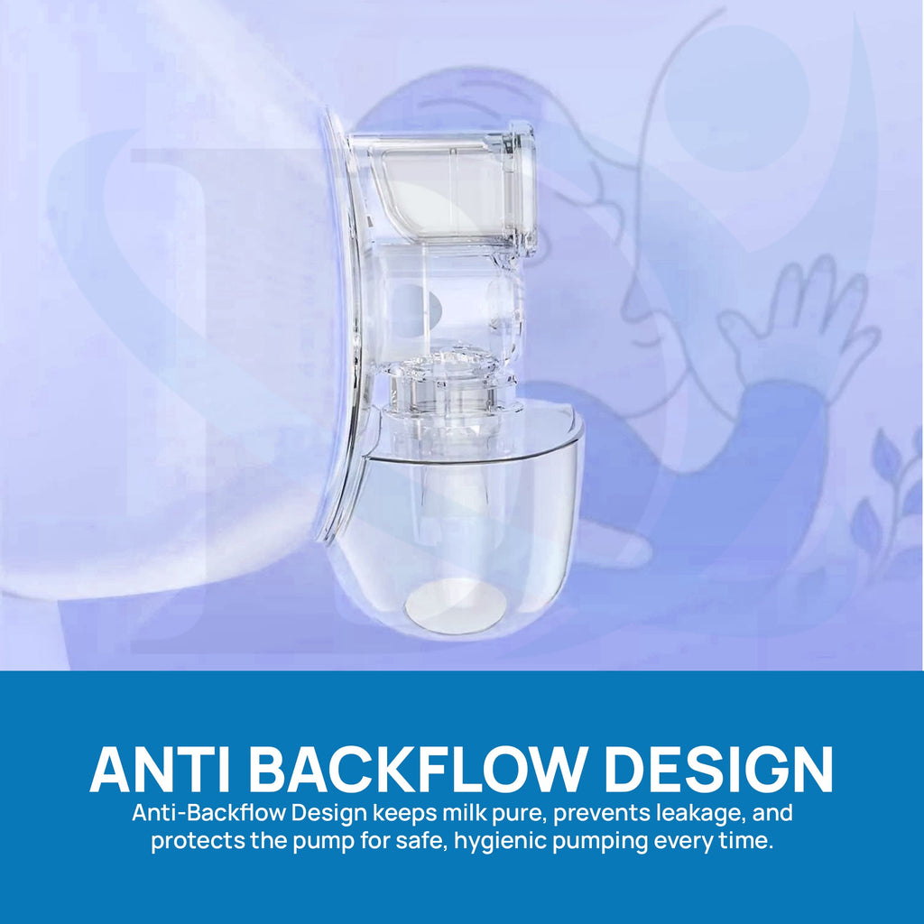 Deepsea Premium Wearable Breast Pump with Anti-Backflow Design for Safe and Hygienic Milk Expression