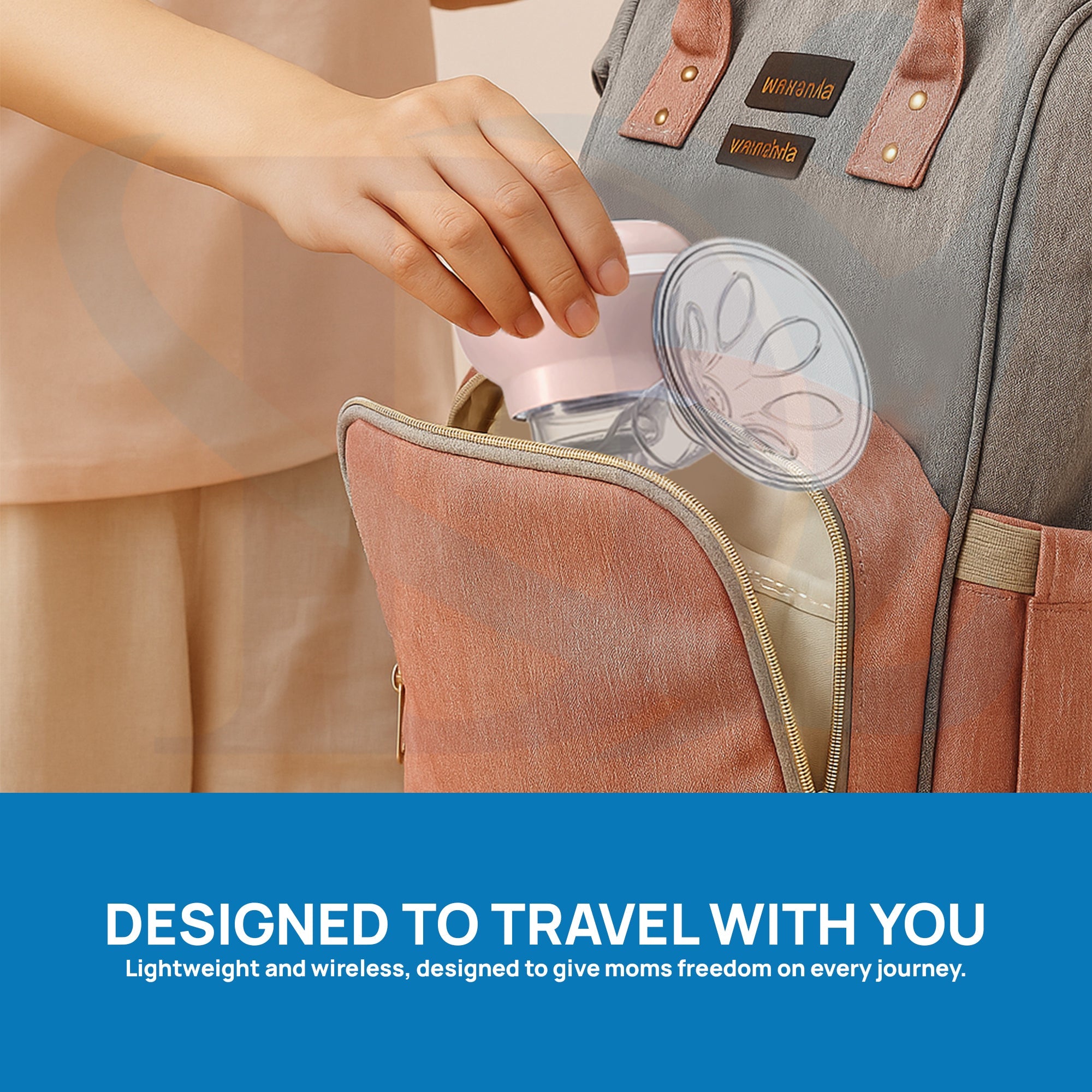 Deepsea Prime Electric Breast Pump – Compact and Easy to Carry in a Bag for On-the-Go Moms