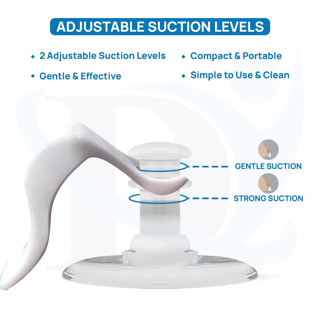 Manual Breast Pump with Adjustable Suction Levels for Customized Comfort