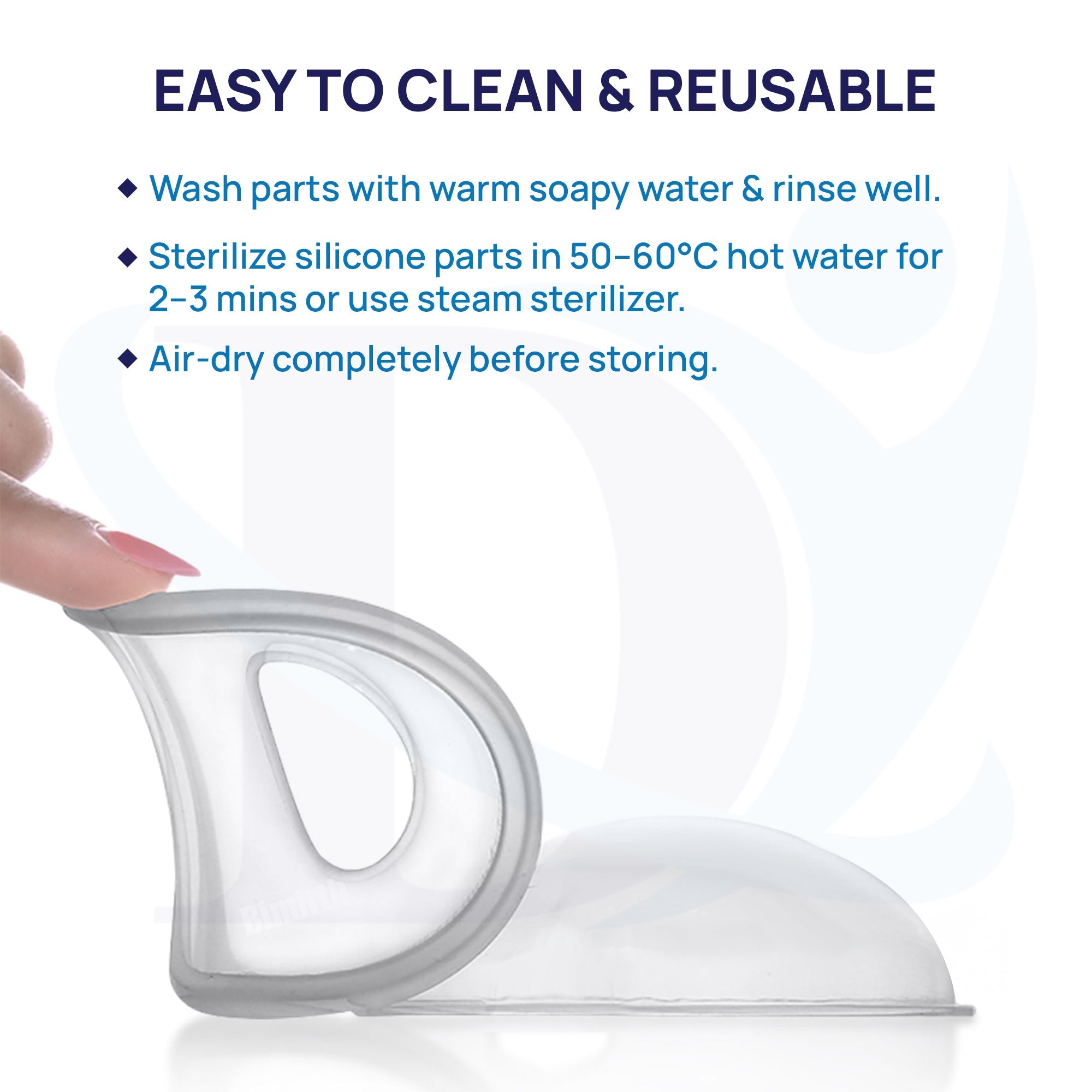 Deepsea Silicone Breast Milk Collector – Easy to Clean and Fully Reusable for Long-Term Use