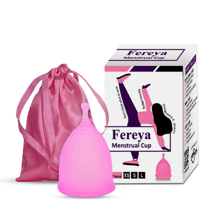 Imported Menstrual Cup Black Small Large Silicone Cups / Period Cup Silicone Feminine Care Female Fairy Hygiene.