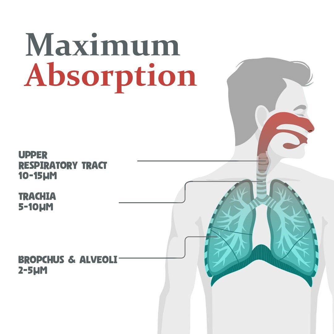 Mini Mesh Nebulizer Portable Handheld & Effective - Deepsea Care
