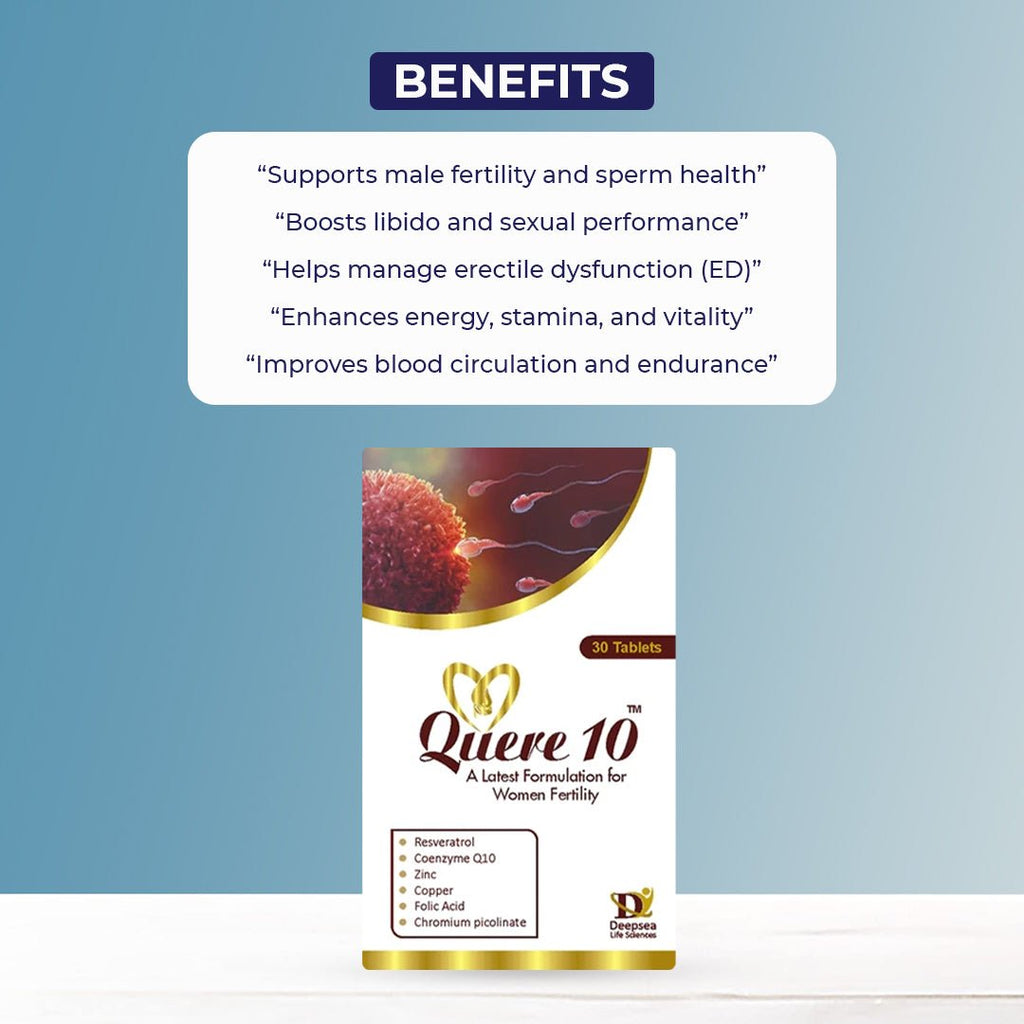 Quere 10 - 30 Tablets - Deepsea Care