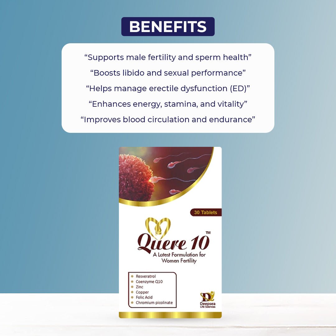 Quere 10 - 30 Tablets - Deepsea Care